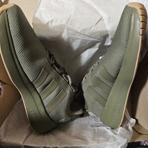 Adidas Men's Green Sneakers